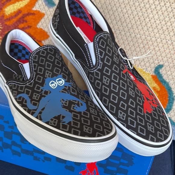 Vans Skate Slip On Krooked By Natas For Ray Men’s sneakers - Picture 7 of 16